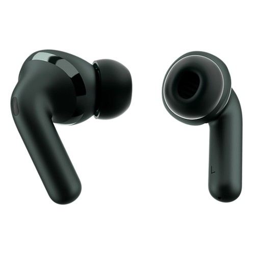 Auriculares bluetooth MOTOROLA Moto Buds+, con micrófono, estuche de carga, color negro.