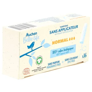 ALCAMPO ECOLÓGICO Tampones sin aplicador regular ALCAMPO ECOLÓGICO Medio Ambiente 16 uds.