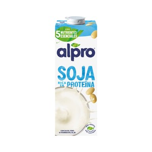 ALPRO Bebida de soja, 100% vegetal, rica en proteína vegetal  1 l.