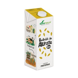 SORIA NATURAL Bebida de alpiste ecológica, fuente natural de proteinas 1 l.