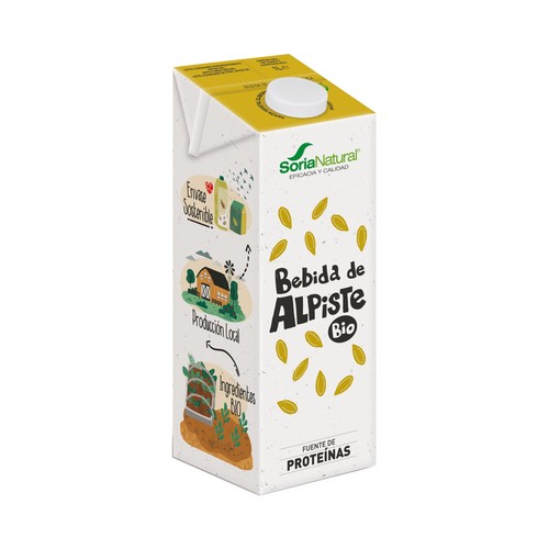 Imagen de Bebida de alpiste ecológica SORIA NATURAL 1 l.