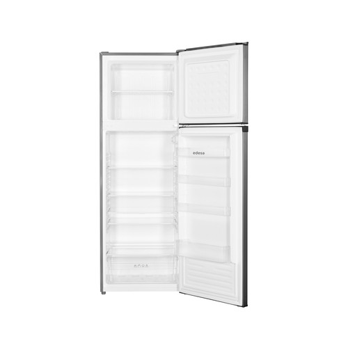 Frigorífico 2 puertas 172cm EDESA EFT-1722 ST EX INOX, Cíclico, clasificación energética: E, H: 172cm, A: 60cm, F: 60cm, capacidad total: 304L.