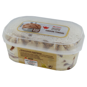 PRODUCTO ALCAMPO Tarrina de helado de turrón PRODUCTO ALCAMPO 850 ml.