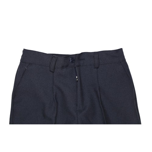Pantalón de uniforme corto azul marino, talla 5.