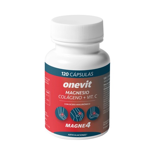 ONEVIT Magne4 Magensio + colágeno + vitamina C 120 uds.
