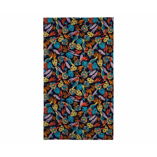 Toalla de playa velour, 90x160cm, 100% Algodón, 350g/m², ACTUEL. diferentes modelos, 1 unidad.