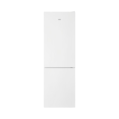 Frigorífico combi AEG RCB632E4MW NO FROST, clasificación energética: E, H: 186cm, H: 60cm, F: 65cm, capacidad total: 302L.
