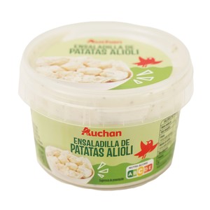 Imagen de AUCHAN Ensaladilla de patatas con Alioli, lista para tomar 250 g. Producto Alcampo