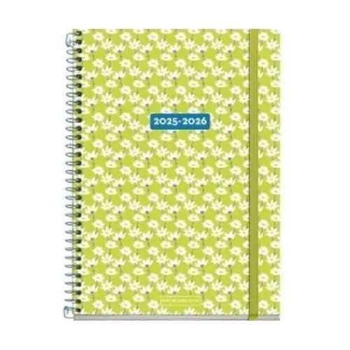 Agenda escolar 25-26 15x21cm margaritas MIQUELRIUS Teen.