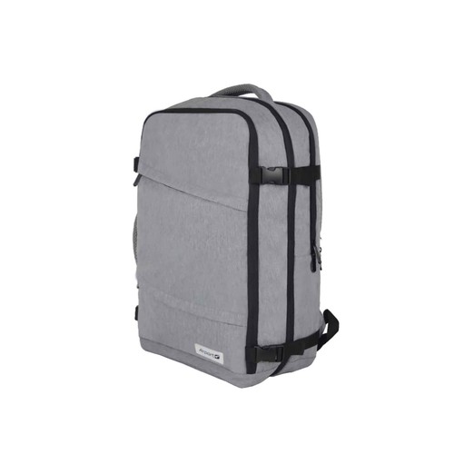 Mochila Buenos Aires L 30L, color gris AIRPORT ALCAMPO.