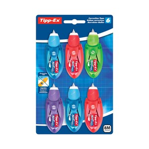 Imagen de Cinta correctora 8m Twist x6 TIPP-EX