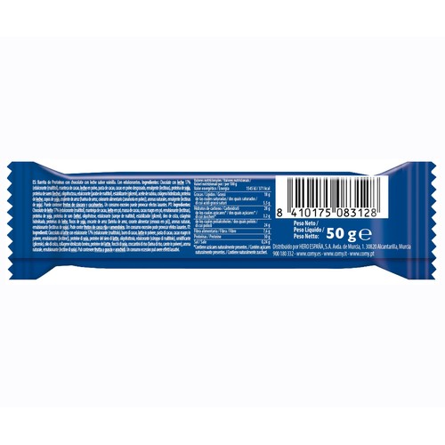 CORNY Barrita protein 0% vainilla 50 gr.