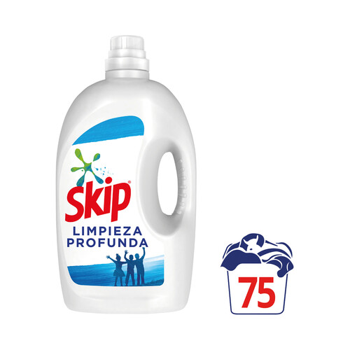 SKIP Detergente líquido para una limpieza profunda 75 lavados.