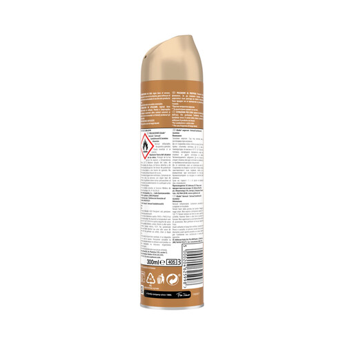 GLADE Ambientador en spray con fragancia a madera de sandalo y jazmín 300 ml.