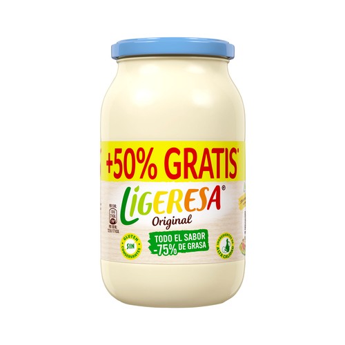 Salsa mayonesa light LIGERESA 415 + 10 ml.