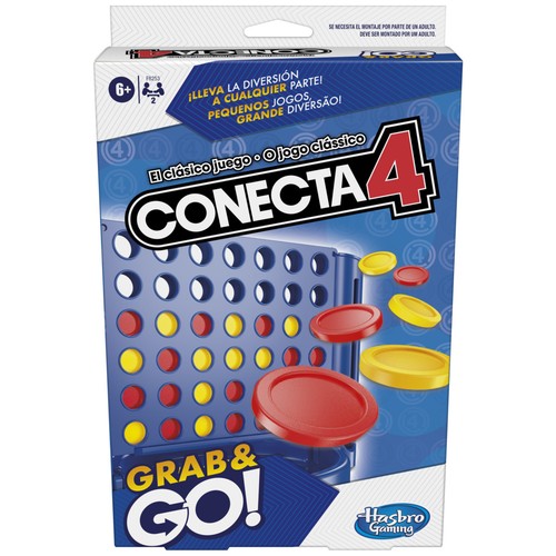 Juego de mesa CONECTA de estrategia edición de viaje 4-2 jugadores. HASBRO