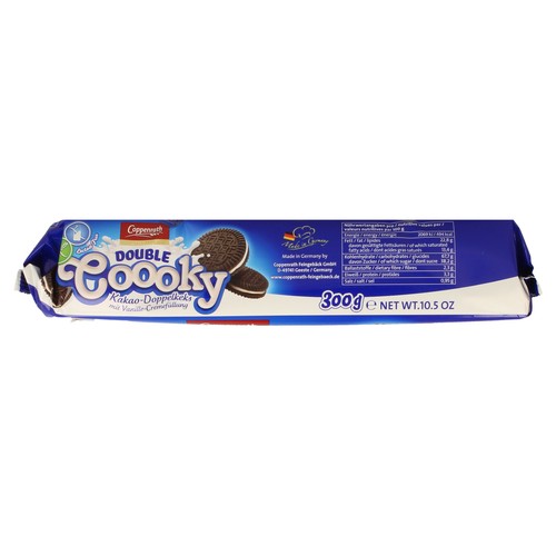 COPPENRATH Galletas de chocolate Sin Gluten COPPENRATH DOUBLE COOOKY 300 gr.