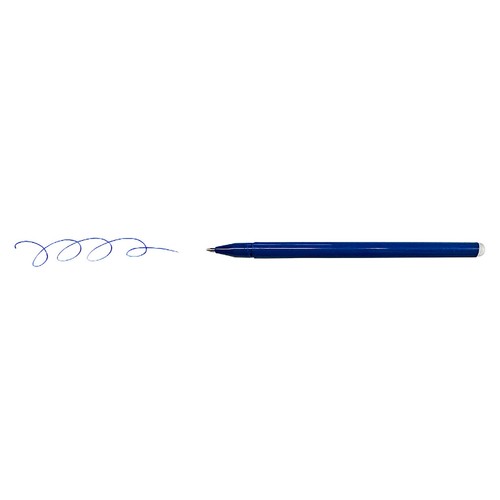 Bolígrafos borrables, tinta azul, PRODUCTO ECONÓMICO ALCAMPO.
