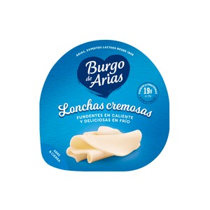 Imagen de BURGO DE ARIAS Queso en lonchas BURGO DE ARIAS 125 g.