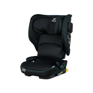 Elevador auto Two I-size color negro,100-150 cm, cabezal ajustable multiposiciones, 5 posiciones de reclinado