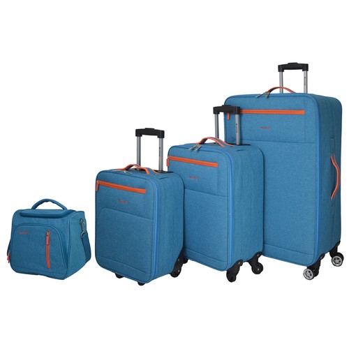 Neceser color azul Vanity Soft, City Break. AIRPORT