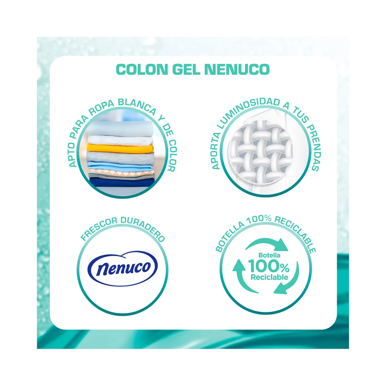 COLON Detergente perfumado gel Nenuco 34 DS