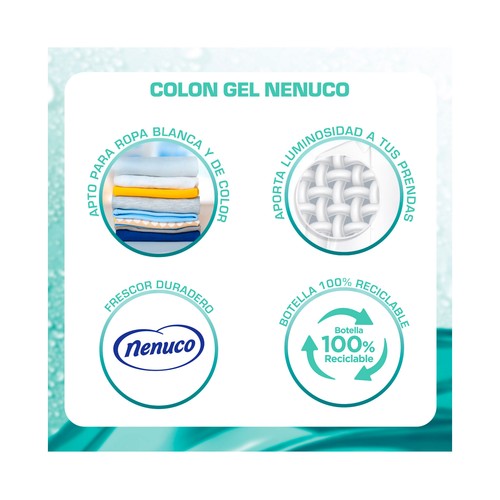 COLON Detergente perfumado gel Nenuco 34 DS