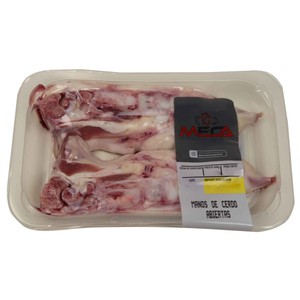 Imagen de Bandeja con manos abiertas de cerdo MECA