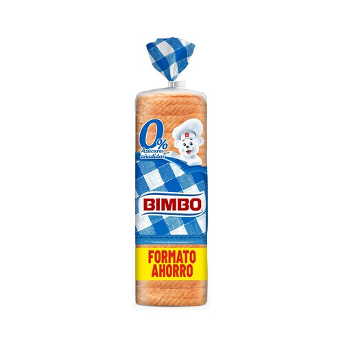 BIMBO Pan de molde blanco con corteza 700 g.