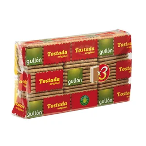 GULLÓN Galletas tostada 400 g.
