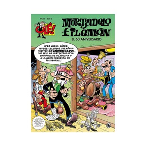 Imagen de El 60 aniversario (Ole! Mortadelo 209), FRANCISCO IBAÑEZ. Género: cómic. Editorial Bruguera