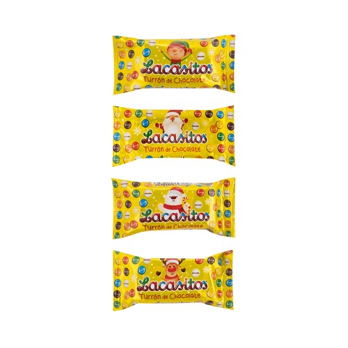LACASITOS Turrón de chocolate crujiente 200 g.