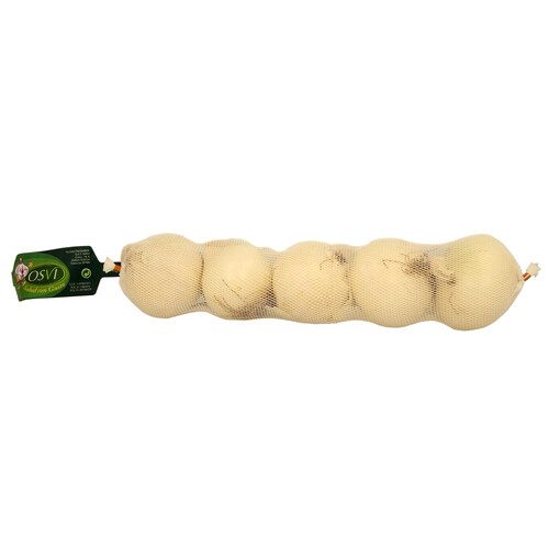 Cebollas blancas OSVI malla 500 g.