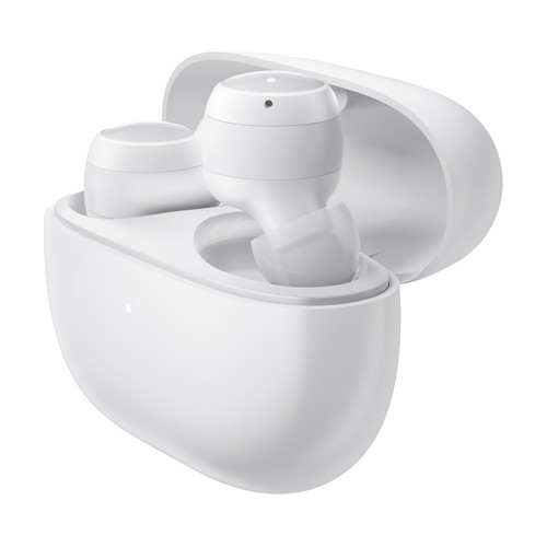 Auriculares bluetooth tipo intrauditivo XIAOMI Redmi Buds 3 Lite, Bluetooth, control táctil, alcance 10m, autonomía hasta 18h, color blanco.