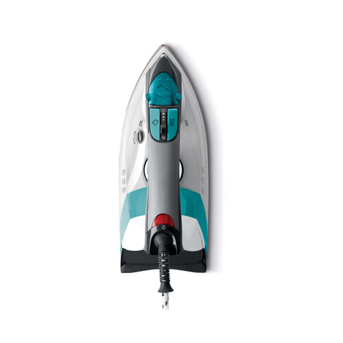 Plancha de vapor POLTI Vaporella Quick & Comfort QC110, suela acero inoxidable, potencia 2200W.