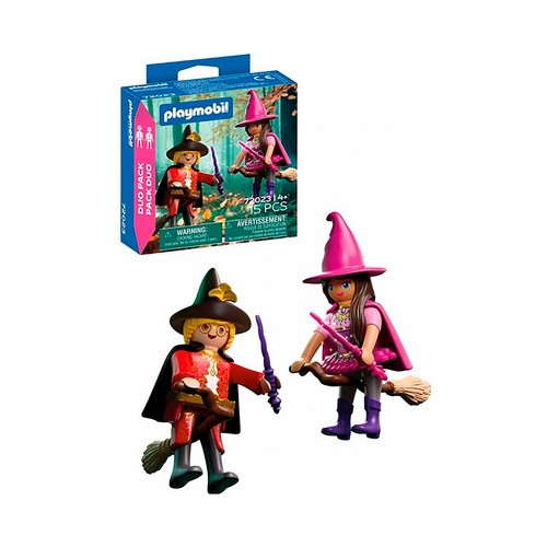 PLAYMOBIL. 72023. Duo pack bruja y mago