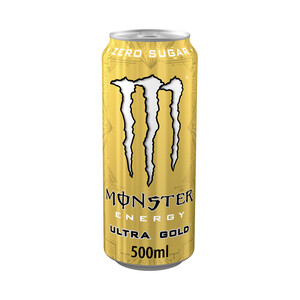 Imagen de MONSTER Energy Ultra golden pineapple Bebida energética sin azúcar y con sabor a piña lata 500 ml.