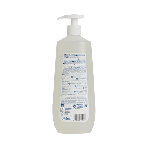 COSMIA Gel para baño o ducha, especial pieles sensibles COSMIA Dermo confort sensitive 750 ml.