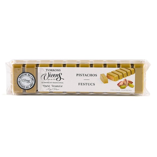 VICENS Turrón de pistachos 300 g.