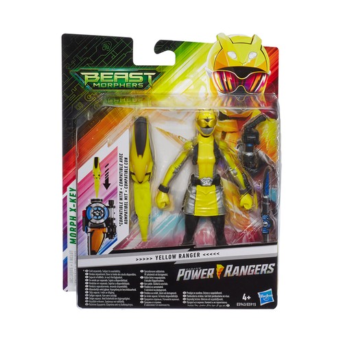 Surtido de figuras articuladas de 15cm, incluye accesorio, Beast Morphers POWER RANGERS.