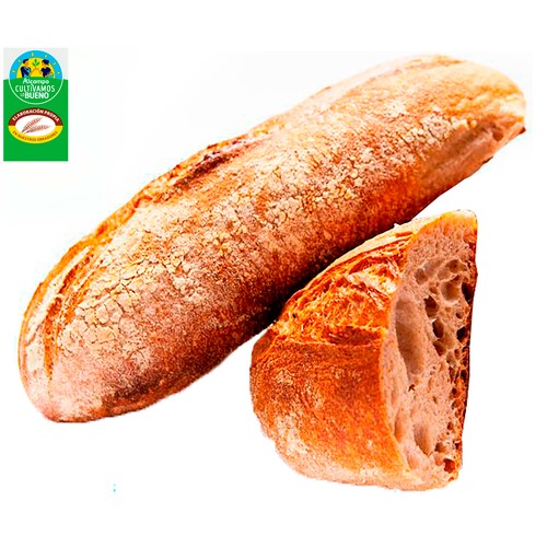 ALCAMPO CULTIVAMOS LO BUENO Barra de pan rebanada 800 g.