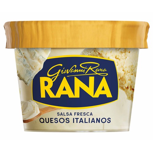 RANA Salsa fresca de quesos italianos, elaborada con ingredientes 100% naturales RANA 180 g.