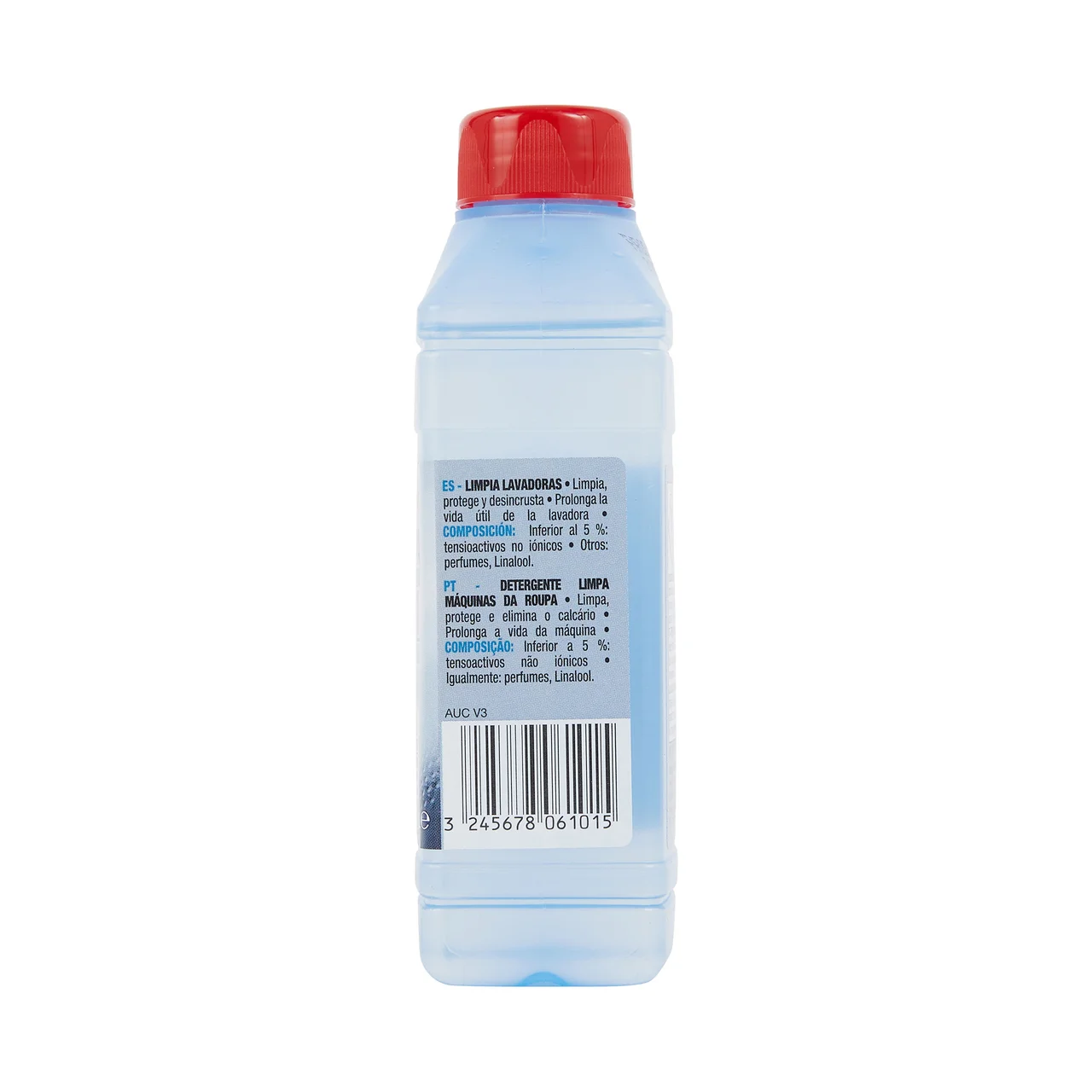 PRODUCTO ALCAMPO Detergente limpiador de lavadoras 3 en 1 250 ml.