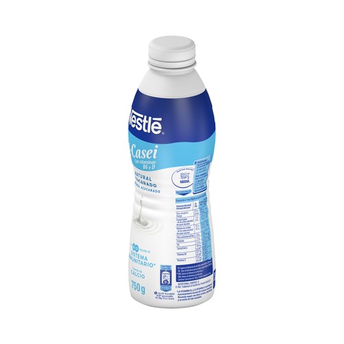 Leche fermentada con Lcasei y sabor natural azucarado NESTLÉ 750 g.
