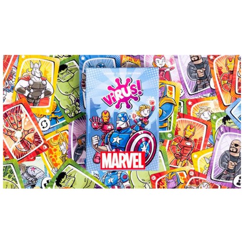 Juego de mesa Virus! MARVEL. TRANJIS GAMES.