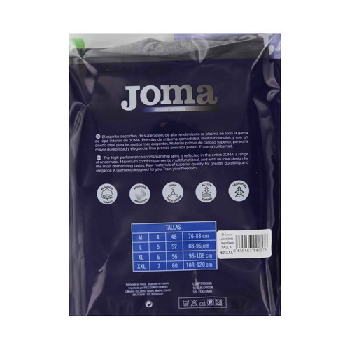 Lote de 2 bóxer para hombre JOMA, talla M.