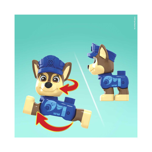 Juego de construcción Crucero de policía de Chase PATRULLA CANINA.