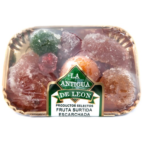 LA ANTIGUA DE LEÓN Fruta surtida escarchada 250 g.