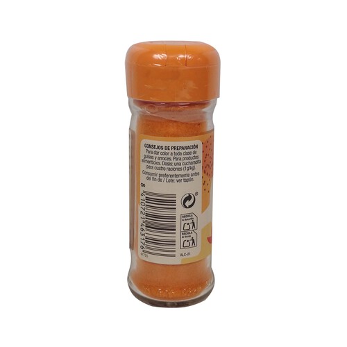 PRODUCTO ALCAMPO Colorante alimentario PRODUCTO ALCAMPO 65 g.