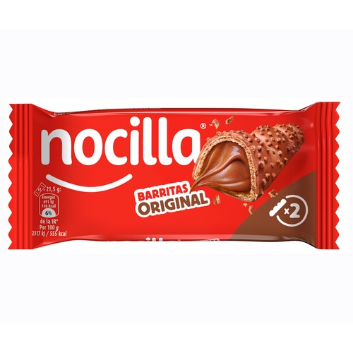 NOCILLA Barra de nocilla 2 uds. 43 g.